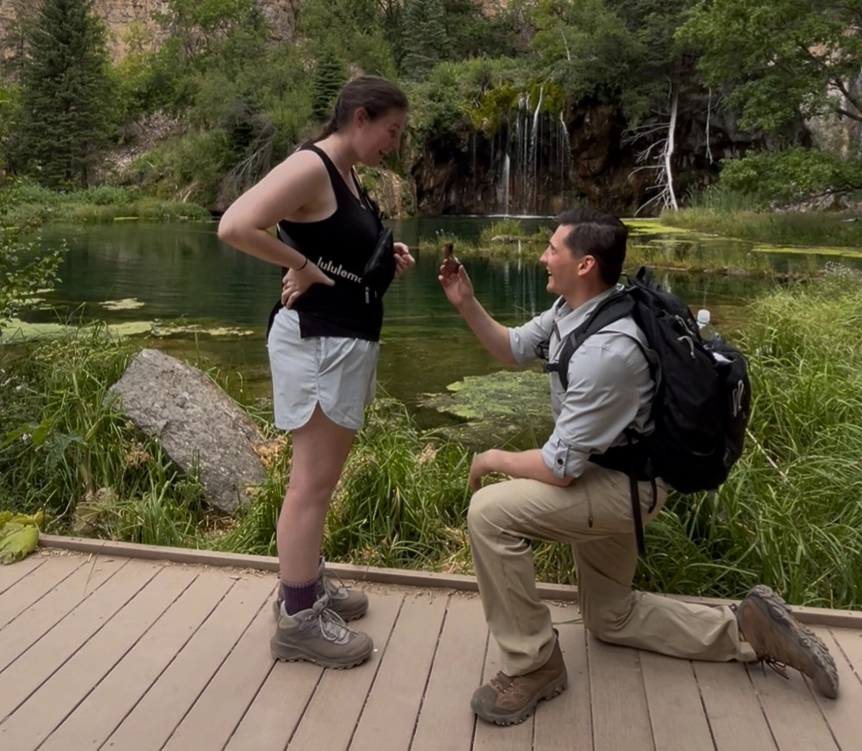 Haley Hochstatter and Logan Austin Marriage Proposal