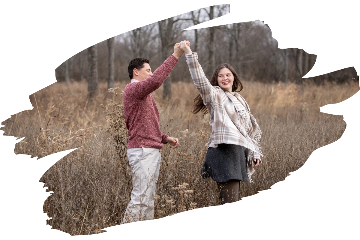 Haley Hochstatter and Logan Austin